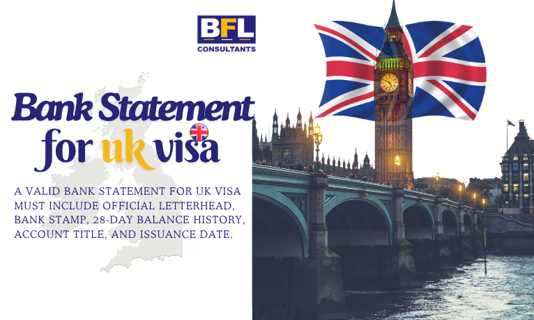 Bank Statement for UK Visa: Guide for Pakistani Students