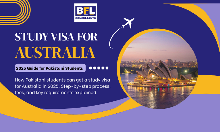 Study Visa for Australia – 2025 Guide for Pakistani Students